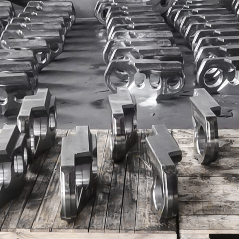 Výkovky pro spojení rypadel